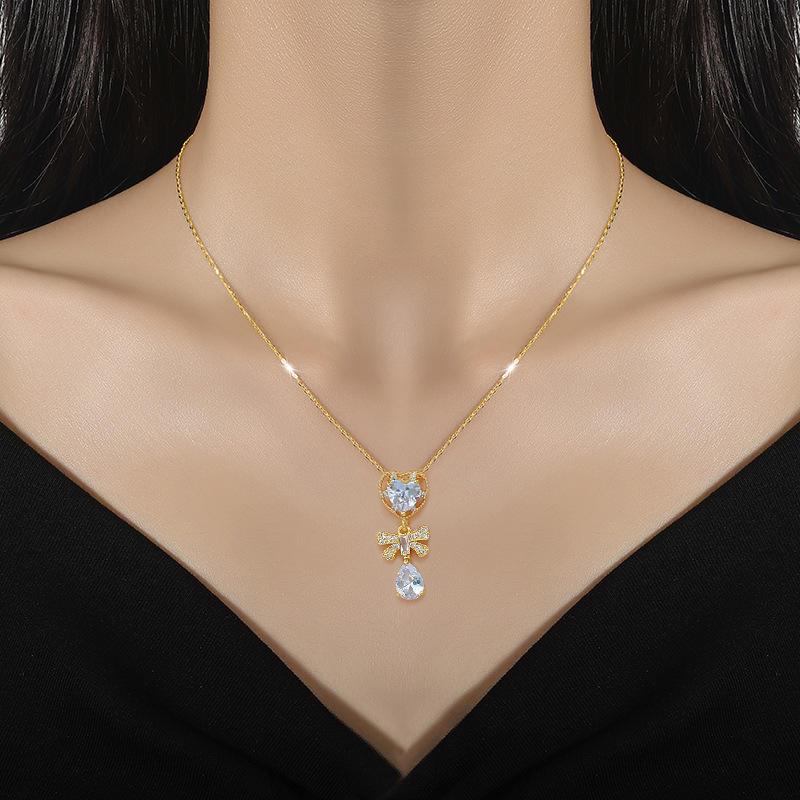 Fluttering Tears of Love Necklace 2