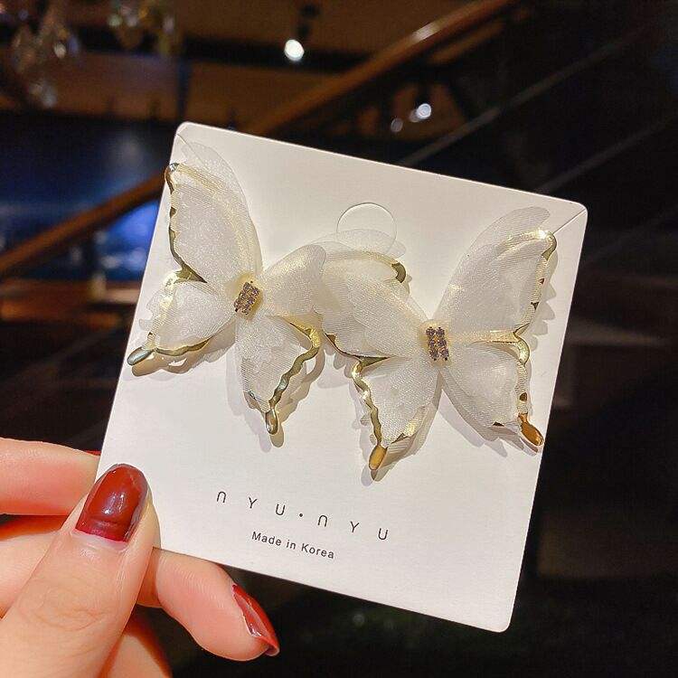 White-Mesh-Butterfly-Earrings 1