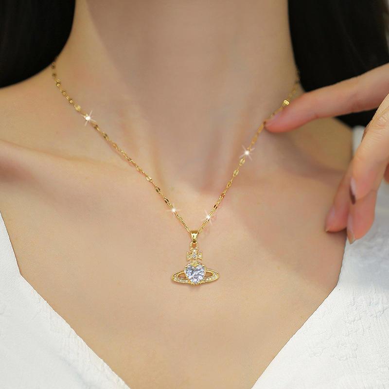 Astral Spark Heart Necklace 2 
