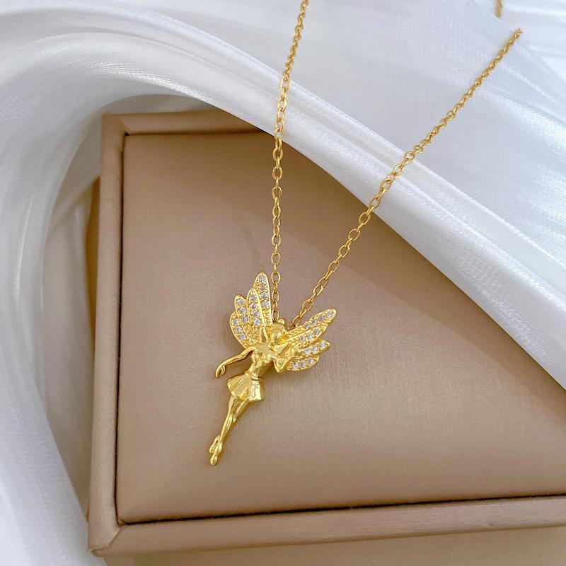 Celestial Wings Fairy Necklace 1 