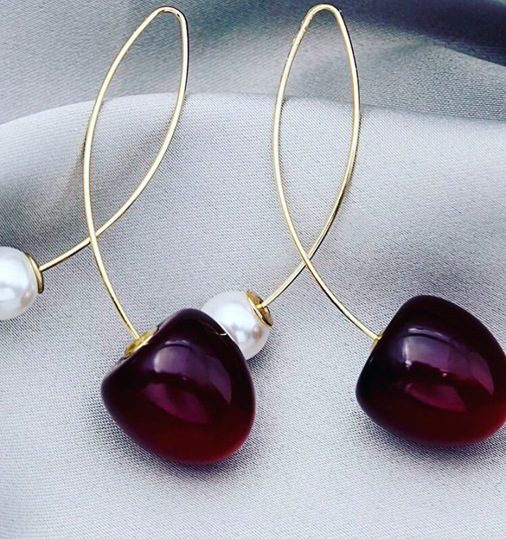 Cherry-and-Pearl-Earrings 1