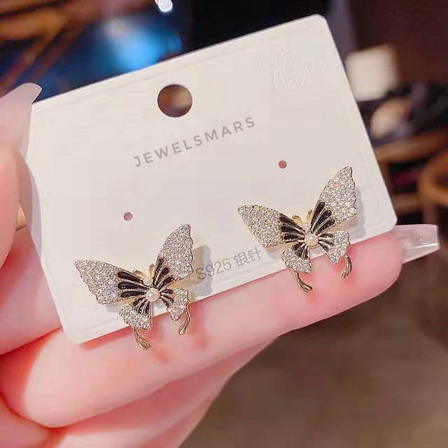 Classy-Shimmering-Butterfly-Earrings 1