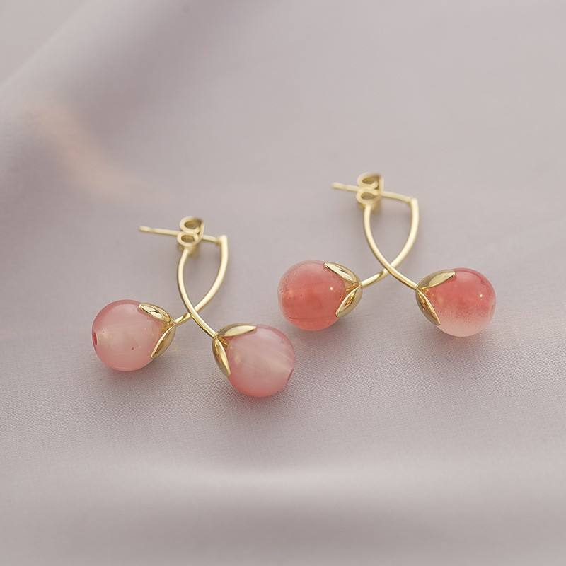 Double-Cherry-Drop-Earrings 1