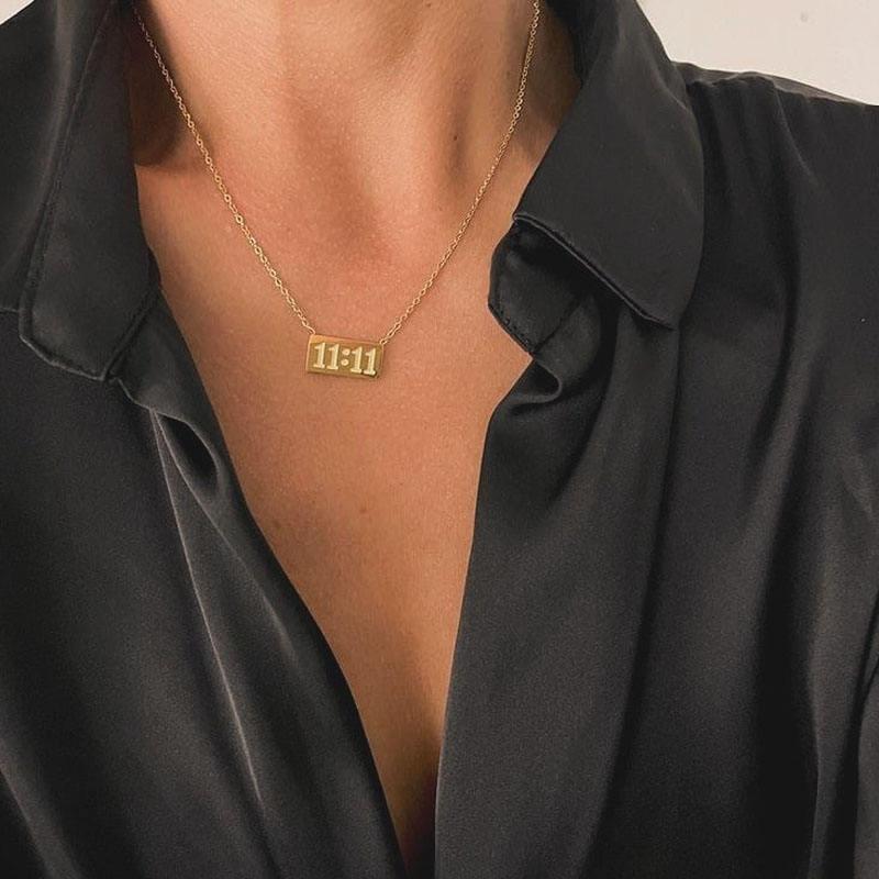 Golden Wish 11:11 Necklace