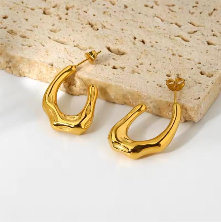 Luxe Asymmetrical Statement Earrings