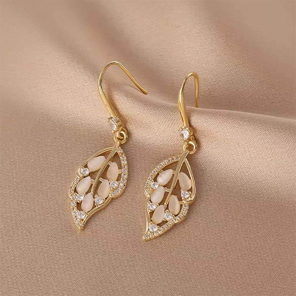 Opal-Leaf-Crystal-Earrings 1