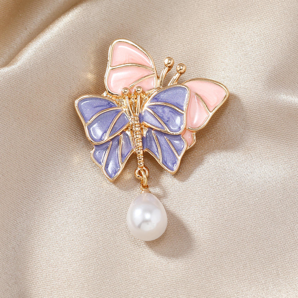 Pink-Purple-Butterfly-Earrings 1