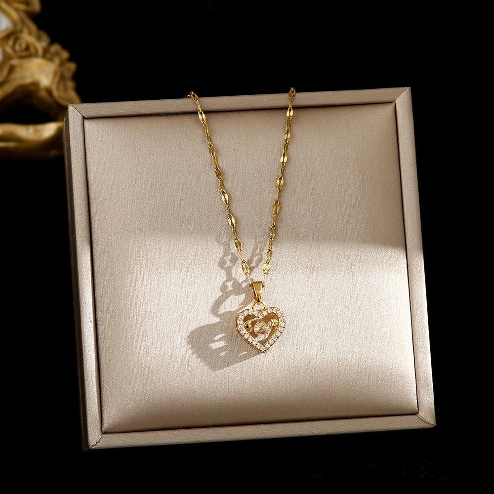 Sparkling Soul Heart Necklace 1 