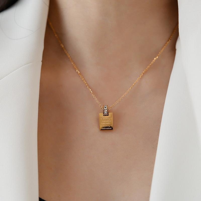 Timeless Words Love Letter Necklace 1 