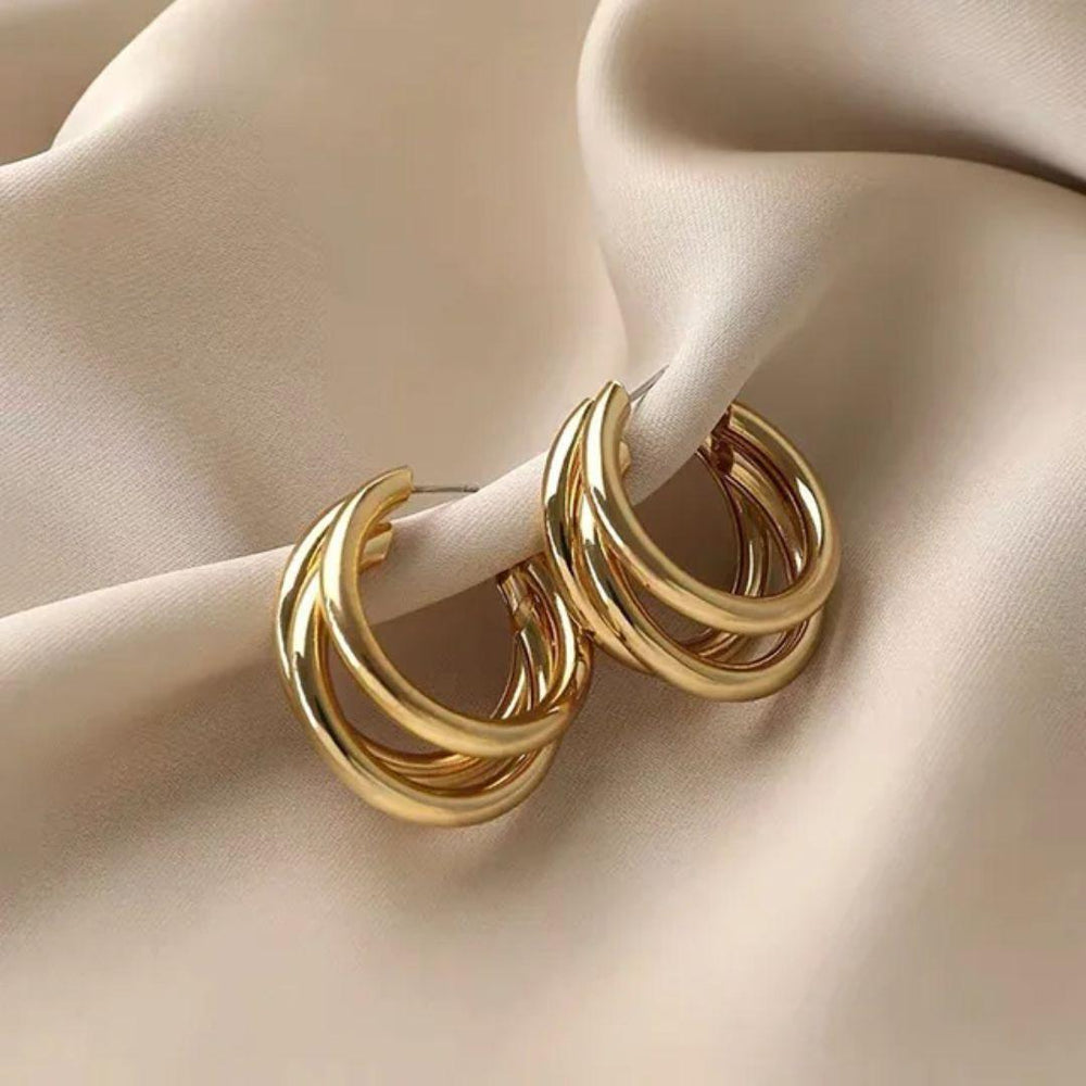 Tripple-Layer-Hoop-Earrings 1