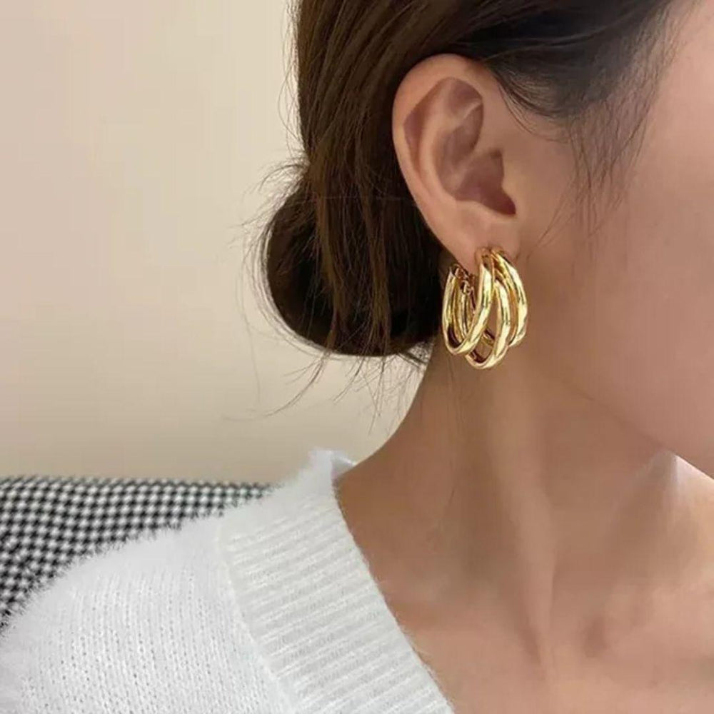 Tripple-Layer-Hoop-Earrings 2