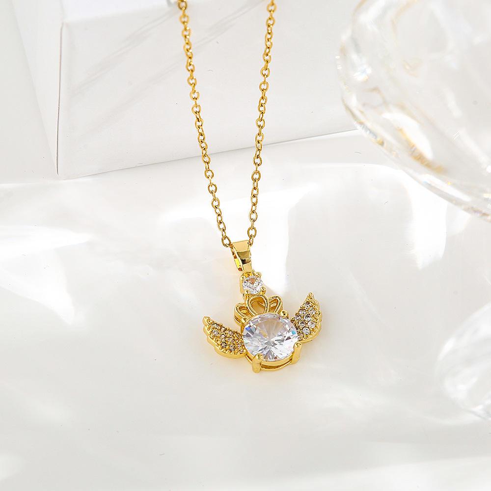 Twilight Wings Crystal Necklace 1 