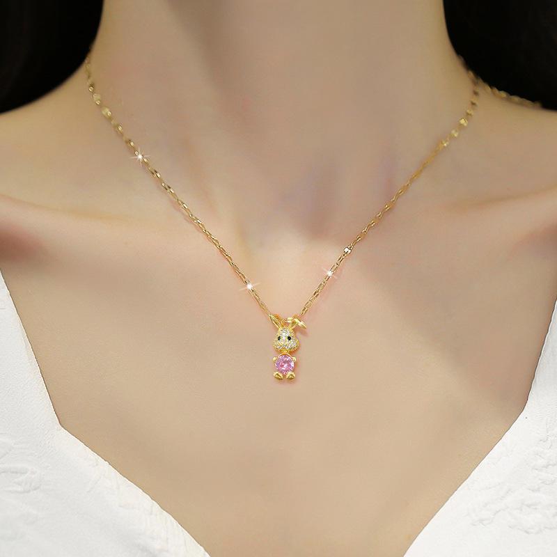 Twinkle Bunny Charm Necklace 2 