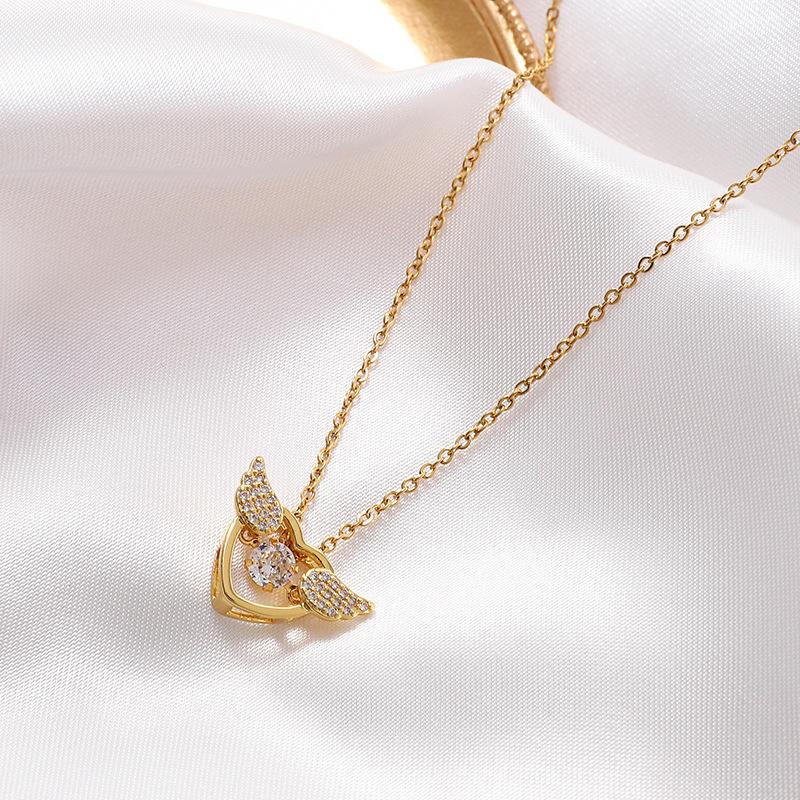 Wings of Love Crystal Necklace 1 