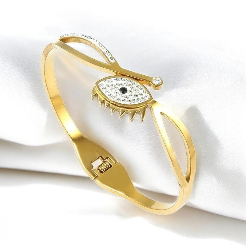 Evil Eye Anti-Tarnish Bracelet