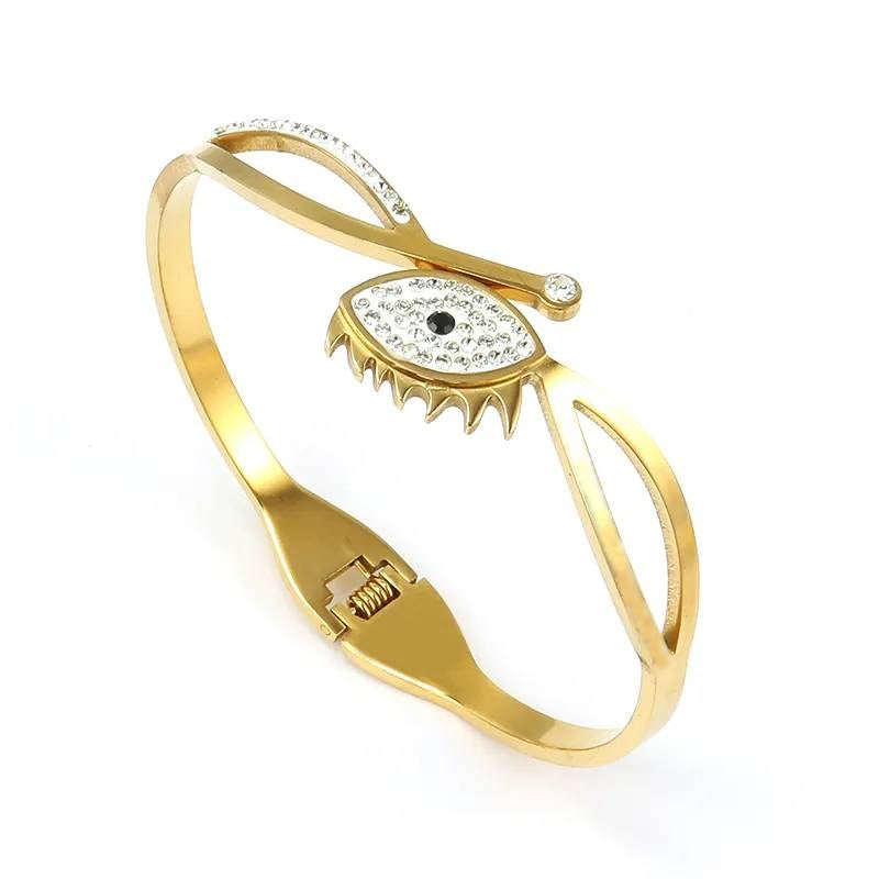 Evil Eye Anti-Tarnish Bracelet
