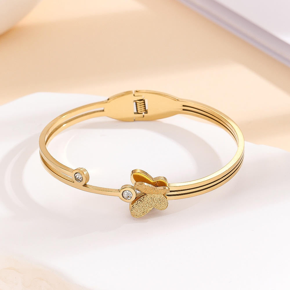 Radiant Butterfly Anti-Tarnish Bracelet