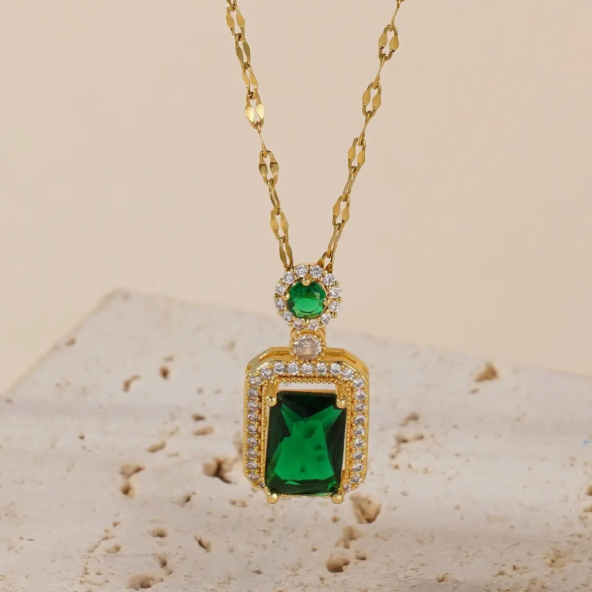 Royal Radiance Emerald Combo Set
